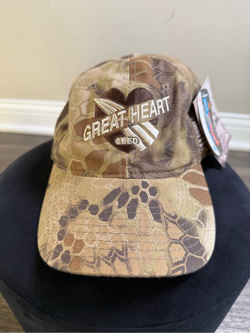 Men's Camo Baseball Cap - Brown